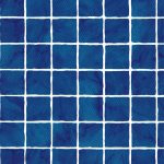 Tela Armada Turquesa ELBE SUPRA 1.5mm 2D Mosaico Azul Escuro