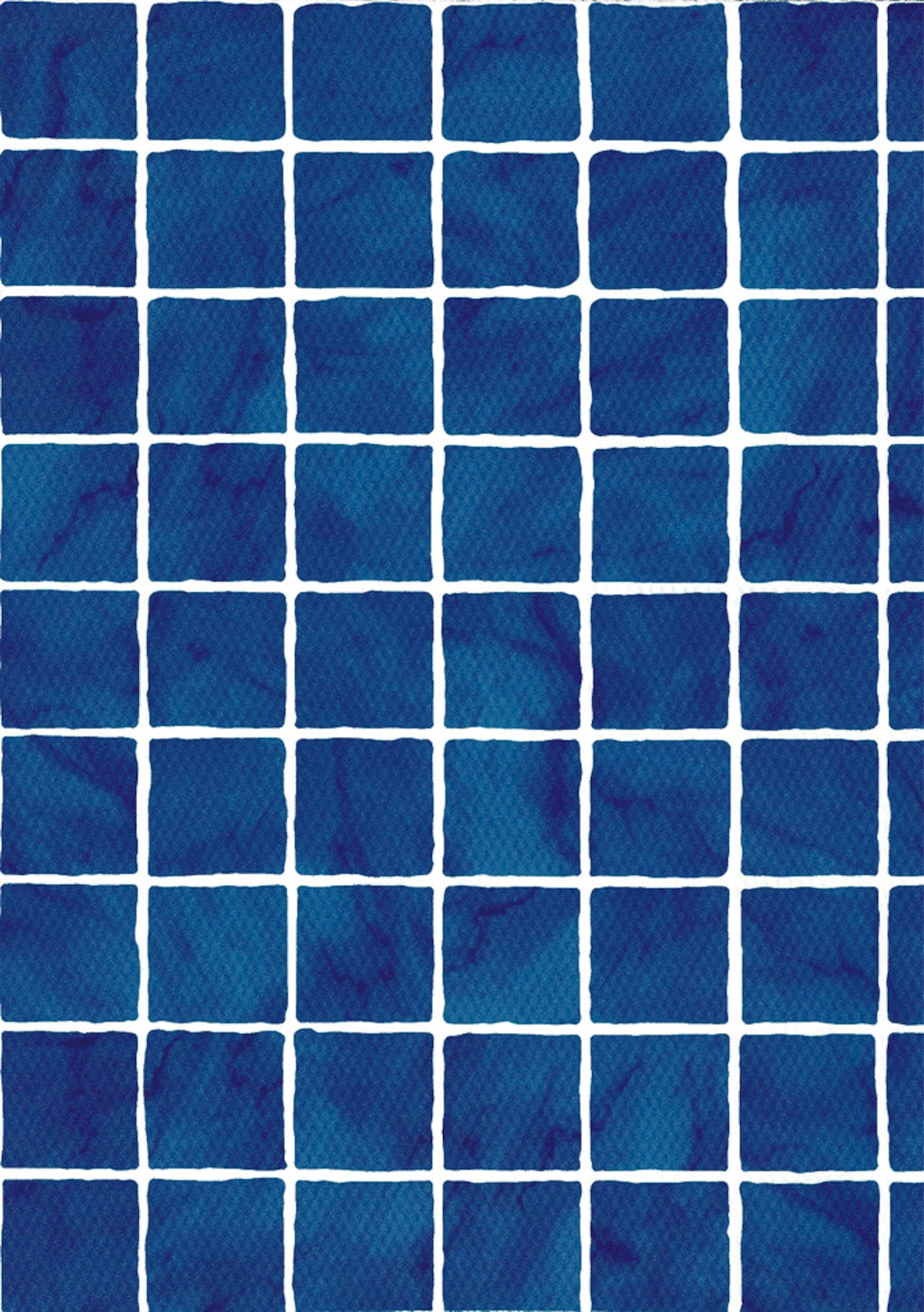 mosaico azul base Tela Armada Turquesa ELBE SUPRA 1.5mm 2D Mosaico Azul Escuro - Image 1